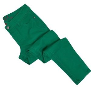 {Elle} Green 5 Pocket Skinny Jeans Size 6R